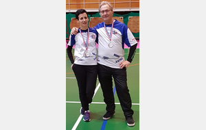 Adeline et Jean Champions Départementaux 🎯 Noa vice champion