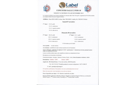 mandat tir en salle 2015