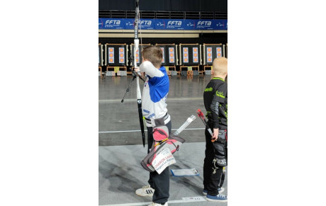 Première saison pour Louis et déjà classé au Championnat de France Salle 